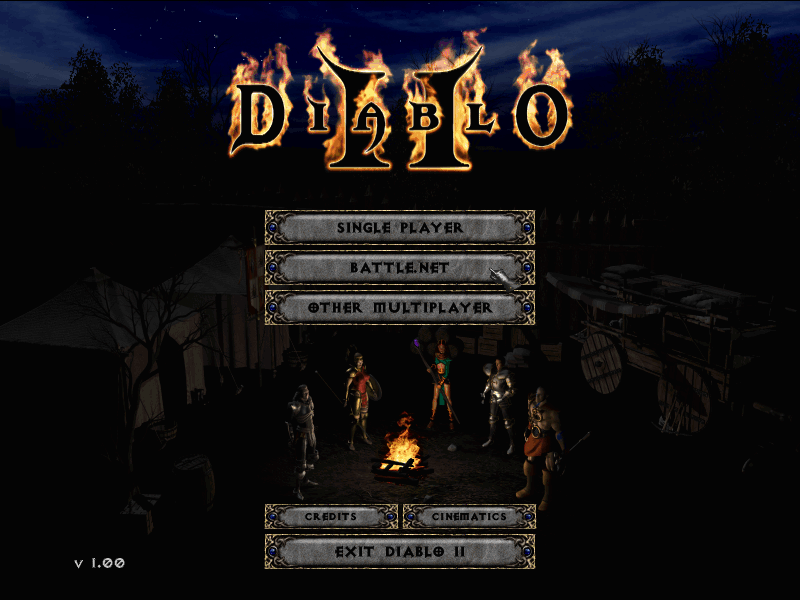 Diablo II Disc 1-3 Microsoft Windows PC CD-PC Gamez USA