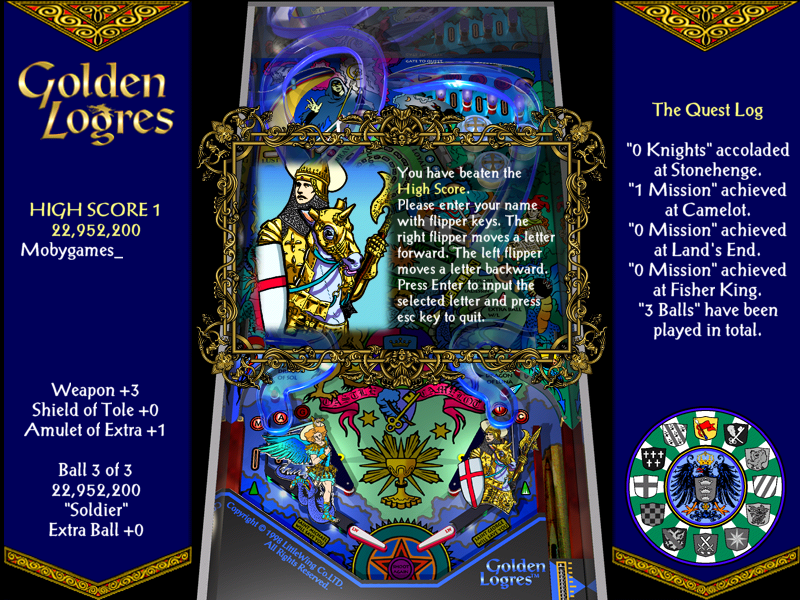 Golden Logres Microsoft Windows PC CD-PC Gamez USA