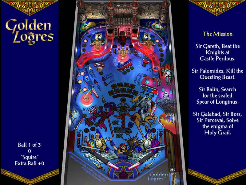 Golden Logres Microsoft Windows PC CD-PC Gamez USA