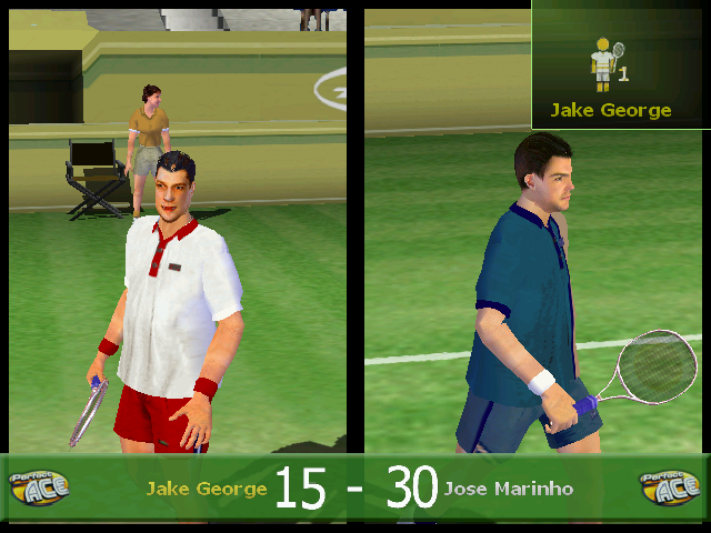 Perfect Ace Pro Tournament Tennis Microsoft Windows PC CD-PC Gamez USA