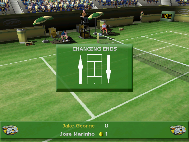 Perfect Ace Pro Tournament Tennis Microsoft Windows PC CD-PC Gamez USA