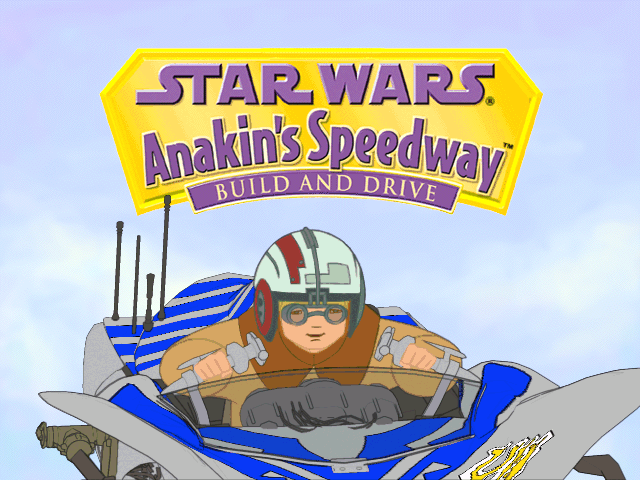 Star Wars Anakin's Speedway Microsoft Windows PC CD-PC Gamez USA