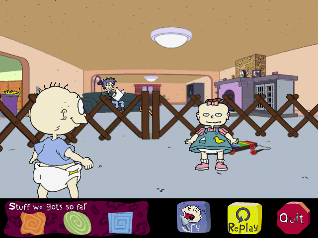 Rugrats Adventure Game Microsoft Windows PC CD-PC Gamez USA