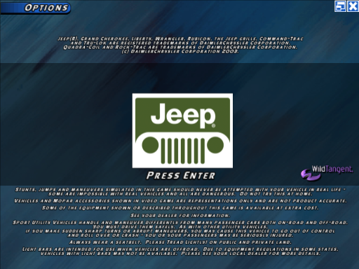 jeep 4x4 adventure Microsoft Windows PC CD-PC Gamez USA