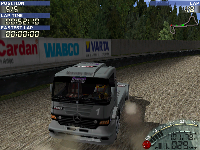 Mercedes-Benz Truck Racing Microsoft Windows PC CD-PC Gamez USA