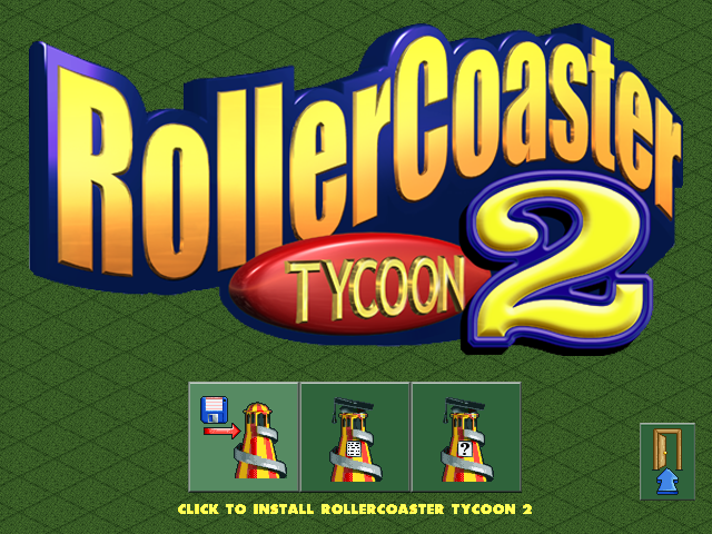 RollerCoaster Tycoon 2 Microsoft Windows PC CD-PC Gamez USA