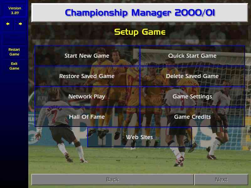 Championship Manager Season 00 Microsoft Windows PC CD-PC Gamez USA