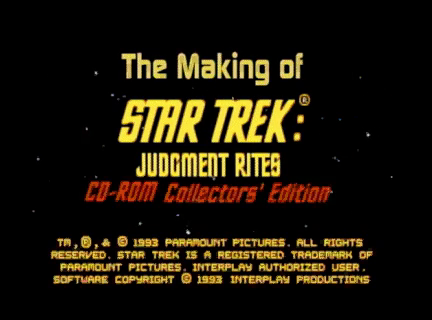 Star Trek Judgment Rites Limited Collector's Edition Microsoft Windows PC CD-PC Gamez USA