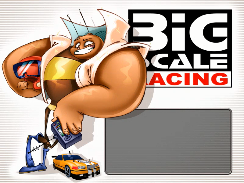 BIG SCALE RACING Microsoft Windows PC CD-PC Gamez USA