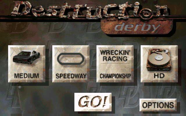 Destruction Derby Microsoft Windows PC CD-PC Gamez USA