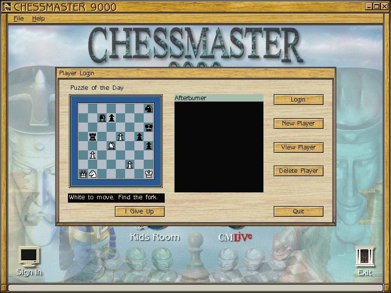 Chessmaster 9000 Disc 1-2 Microsoft Windows PC CD-PC Gamez USA