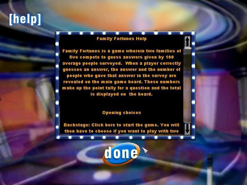 Family Fortunes Microsoft Windows PC CD-PC Gamez USA