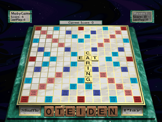 Scrabble Microsoft Windows PC CD-PC Gamez USA