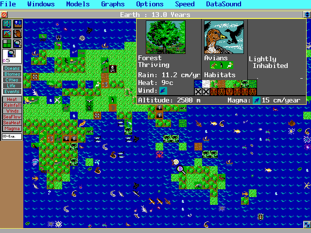 SimEarth Microsoft Windows PC CD-PC Gamez USA