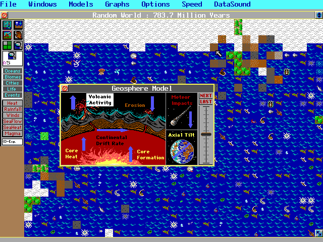 SimEarth Microsoft Windows PC CD-PC Gamez USA