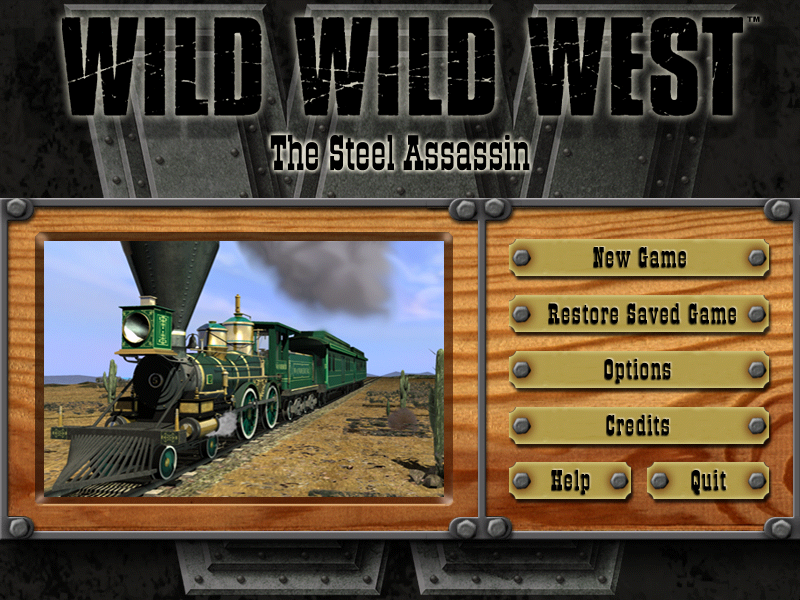 Wild Wild West The Steel Assassin Game & Install Disc Microsoft WIndows PC CD-PC Gamez USA