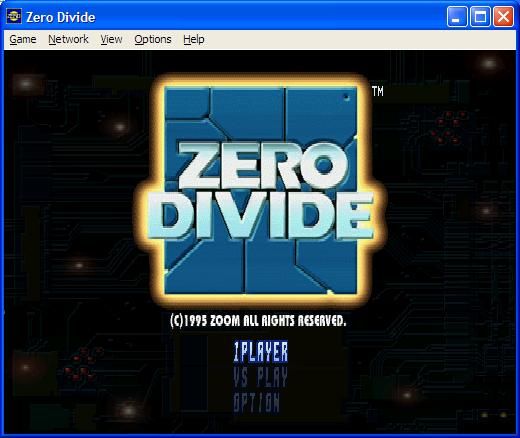 ZERO DIVIDE Microsoft WIndows PC CD-PC Gamez USA