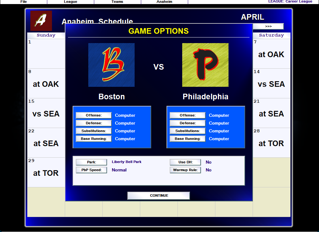 Season Ticket Baseball Microsoft Windows PC CD-PC Gamez USA