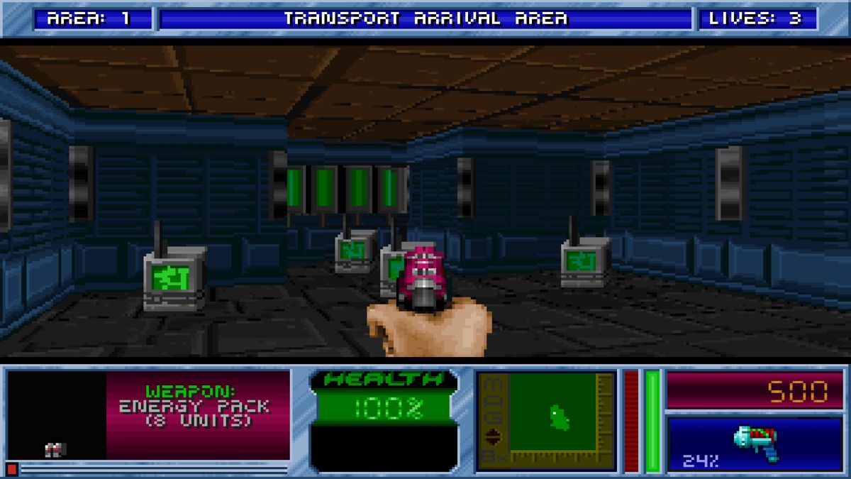 Blake Stone - Aliens of Gold Microsoft Windows PC CD-PC Gamez USA