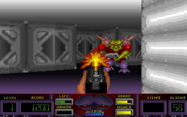 Corridor 7: Alien Invasion Microsoft Windows PC CD-PC Gamez USA