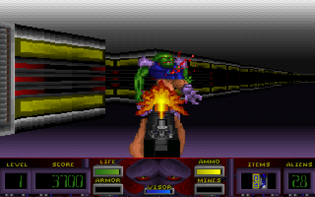 Corridor 7: Alien Invasion Microsoft Windows PC CD-PC Gamez USA