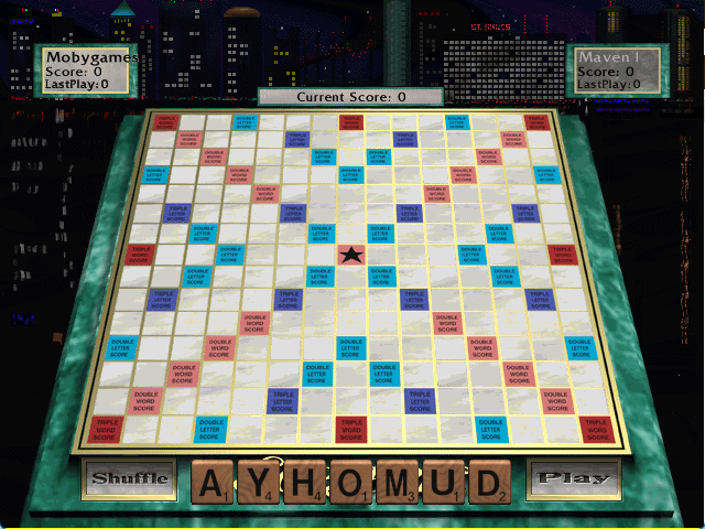 Scrabble CD-ROM Microsoft Windows PC CD-PC Gamez USA