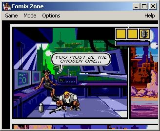 Sega comix zone Microsoft Windows PC CD-PC Gamez USA