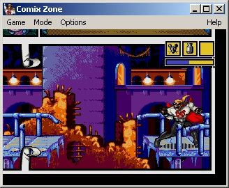 Sega comix zone Microsoft Windows PC CD-PC Gamez USA