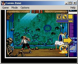 Sega comix zone Microsoft Windows PC CD-PC Gamez USA