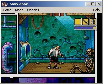 Sega comix zone Microsoft Windows PC CD-PC Gamez USA