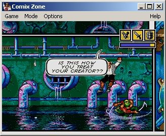 Sega comix zone Microsoft Windows PC CD-PC Gamez USA