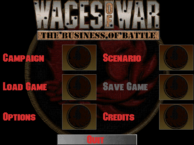 Wages of War - The Business of Battle Microsoft WIndows PC CD-PC Gamez USA