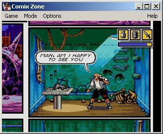 Sega comix zone Microsoft Windows PC CD-PC Gamez USA