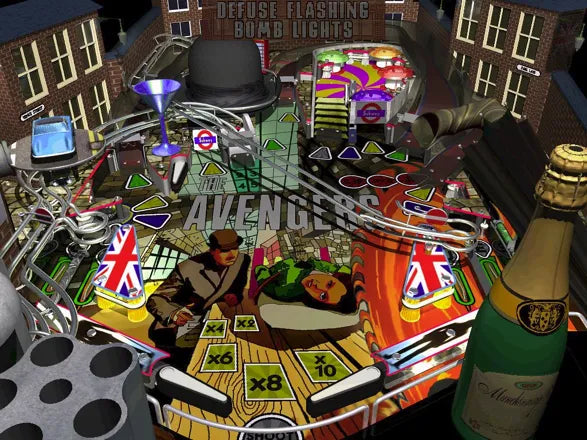 AVENGERS Pinball Microsoft Windows PC CD-PC Gamez USA
