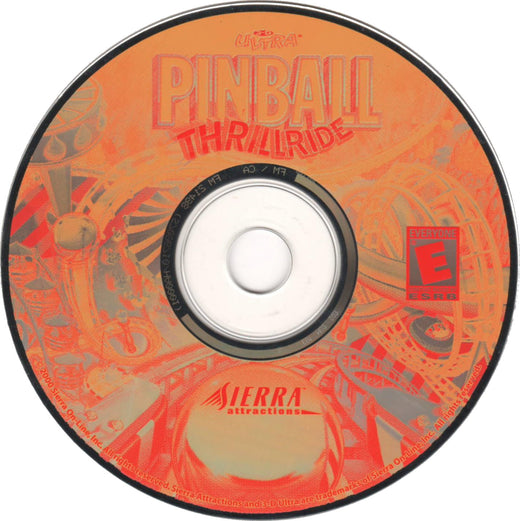 3-D Ultra Pinball Thrillride physical PC game CD - PC Gamez USA