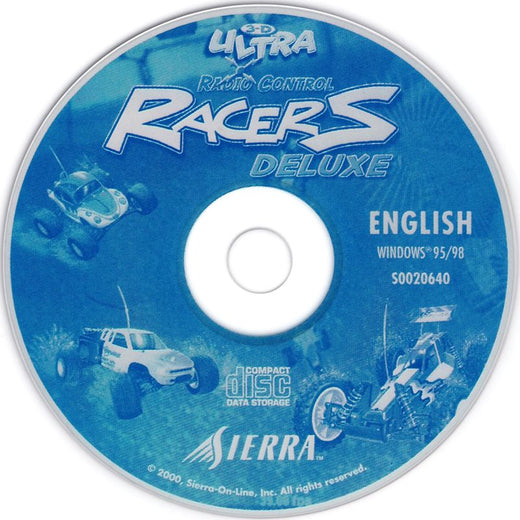 3-D Ultra Radio Control Racers Deluxe Traxxas Edition physical PC game CD - PC Gamez USA