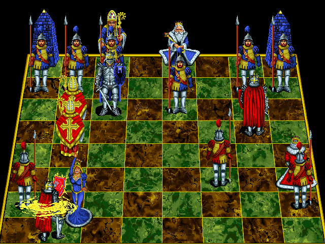 Battle Chess Enhanced CD ROM 1993 Microsoft Windows PC CD-PC Gamez USA