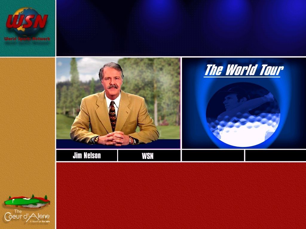 Pro 18 World Tour Golf Disc 1-2 Microsoft Windows PC CD-PC Gamez USA