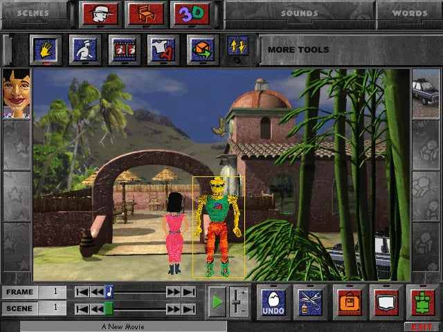 3D Movie Maker Microsoft Windows PC CD-PC Gamez USA