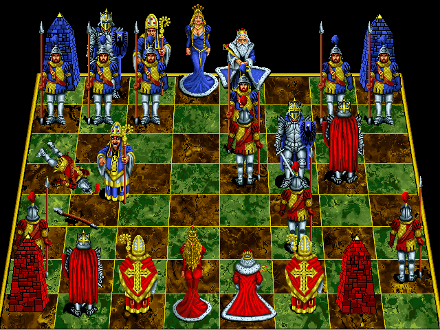 Battle Chess Enhanced CD ROM 1993 Microsoft Windows PC CD-PC Gamez USA