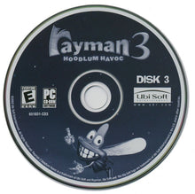 Rayman 3 Hoodlum Havoc Disc 1-3 Microsoft Windows PC CD-PC Gamez USA