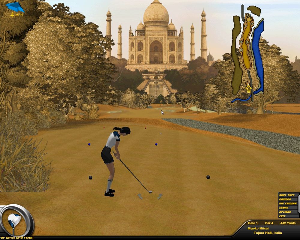Impossible Golf Worldwide Fantasy Tour Microsoft Windows PC CD-PC Gamez USA