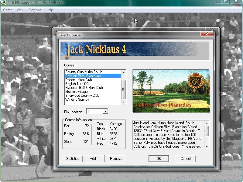 Jack Nicklaus 4 Microsoft Windows PC CD-PC Gamez USA