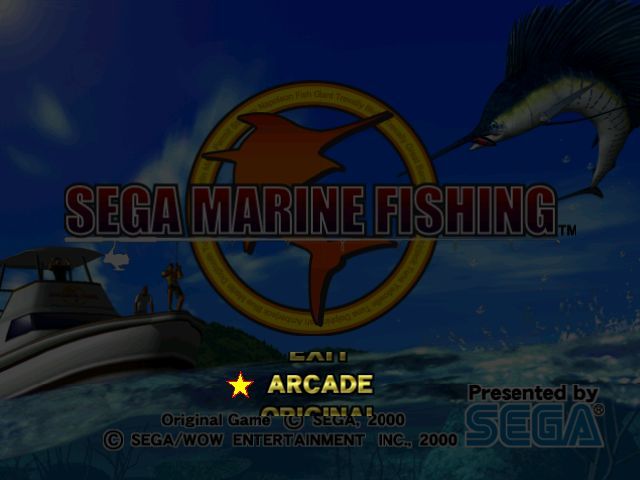 Sega Marine Fishing Microsoft Windows PC CD-PC Gamez USA