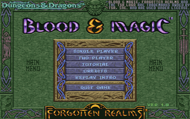 Blood & Magic Microsoft Windows PC CD-PC Gamez USA