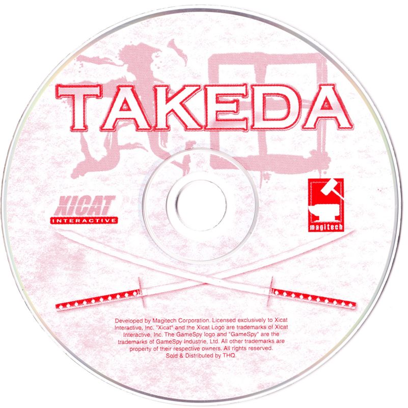 Takeda Microsoft Windows PC CD-PC Gamez USA