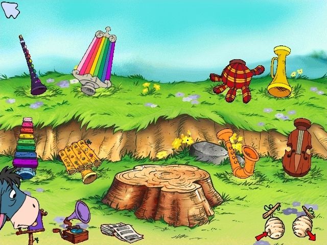 Disney's Winnie the Pooh Kindergarten Microsoft Windows PC CD-PC Gamez USA