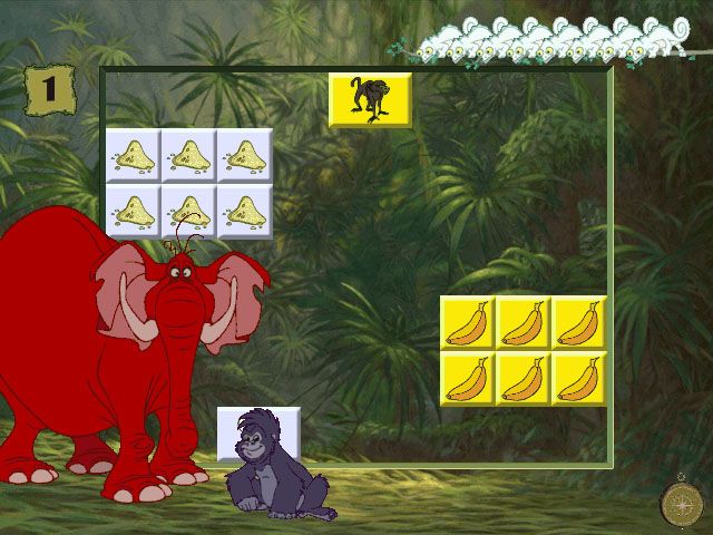 Disney Hot Shots Disney's Terk Tantor Power Lunch Microsoft Windows PC CD-PC Gamez USA