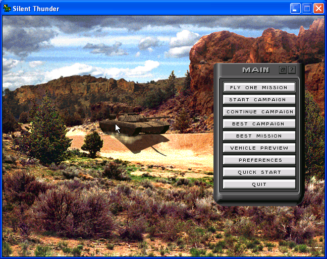 Silent Thunder - A-10 Tank Killer II Microsoft Windows PC CD-PC Gamez USA