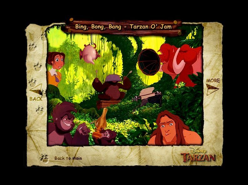 Tarzan Microsoft Windows PC CD-PC Gamez USA